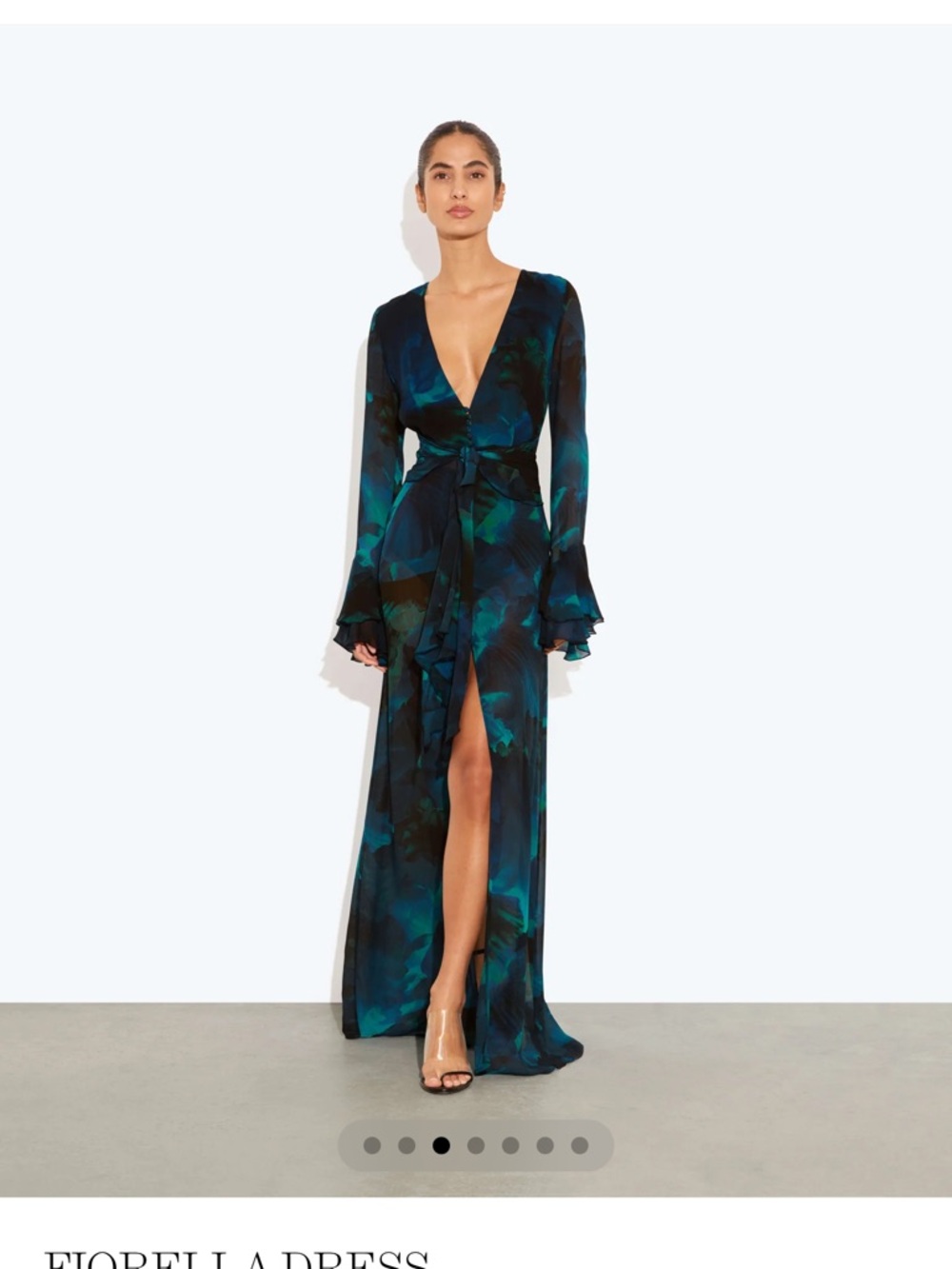 Fiorella rat and boa dress - XS